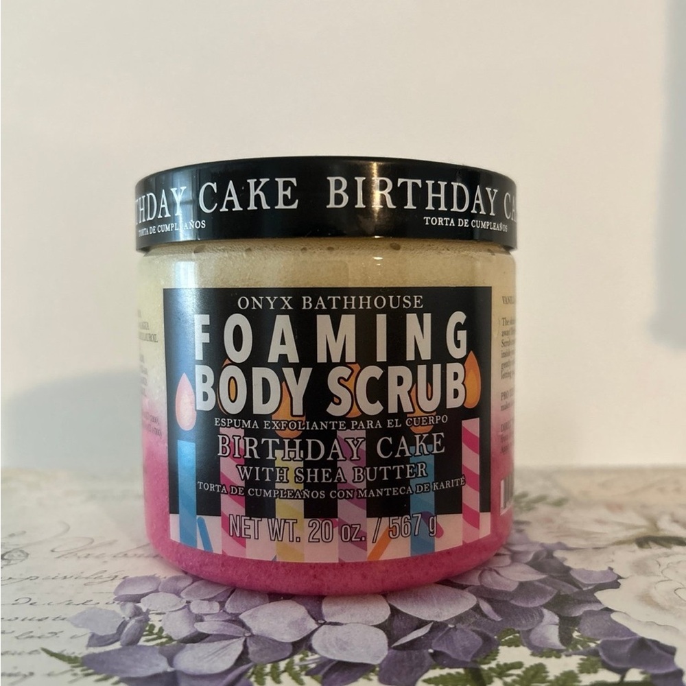Onyx Bathhouse Birthday Cake Body Scrub